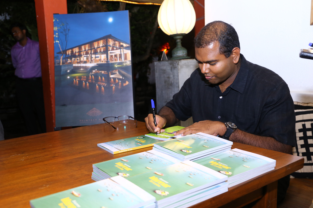 Book signing by Amrith Gnanam