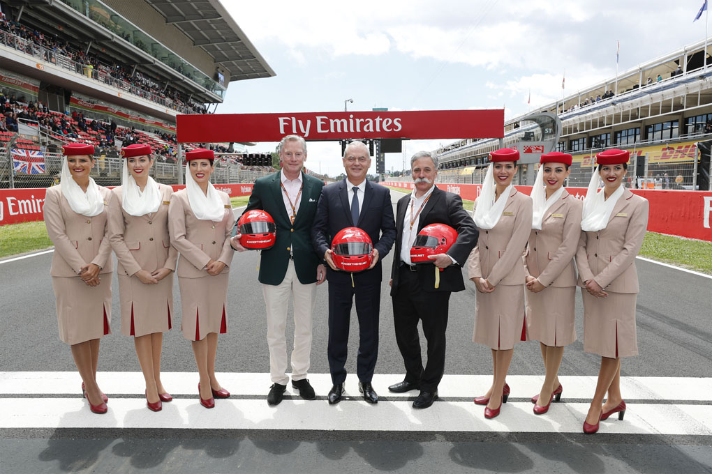 Emirates and Formula 1R renew Global Partnership