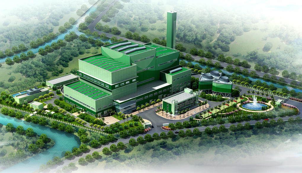 Colombo Waste to Energy Project - 3D Model View