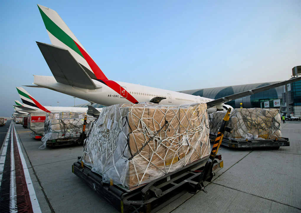 Emirates SkyCargo is carrying over 175 tons of flood relief cargo to Kerala