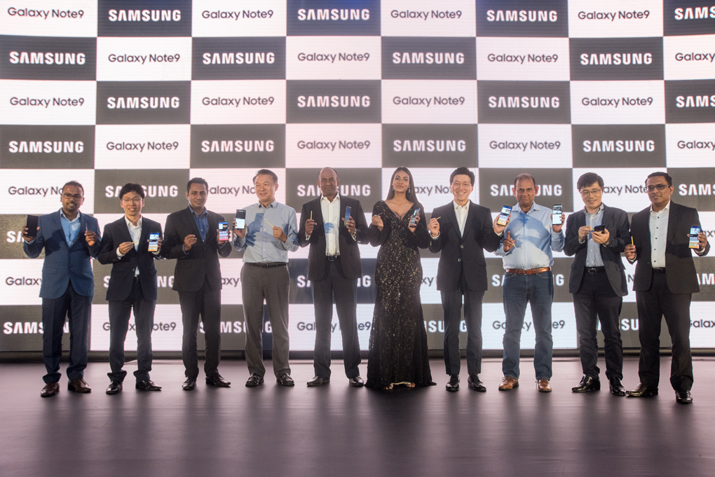 Image from Samsung Galaxy Note9 launch event