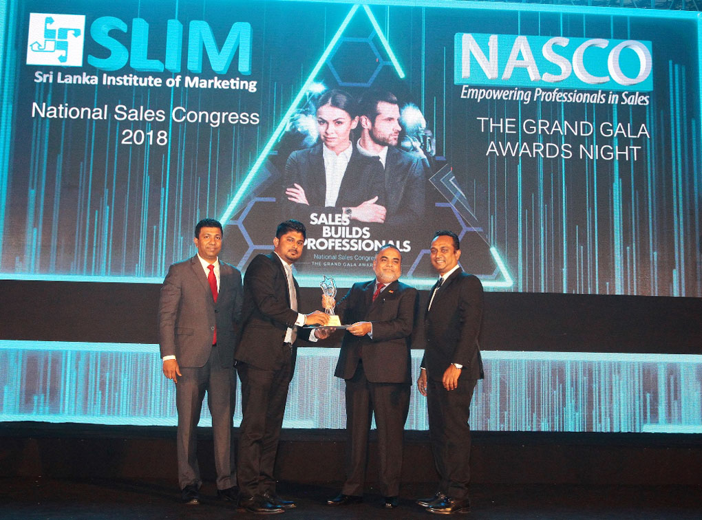 PLC -SILM -NASCO - PIX -01- R. M. Sameera Rathnayake- Gold Award - Best territory manager category