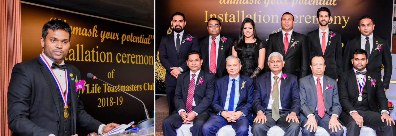 Toastmasters Club installation 2018