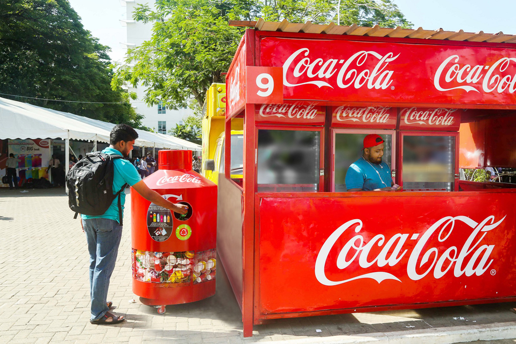 ‘Give Back Life’ PET Collection Bins at Colombo Book Fair