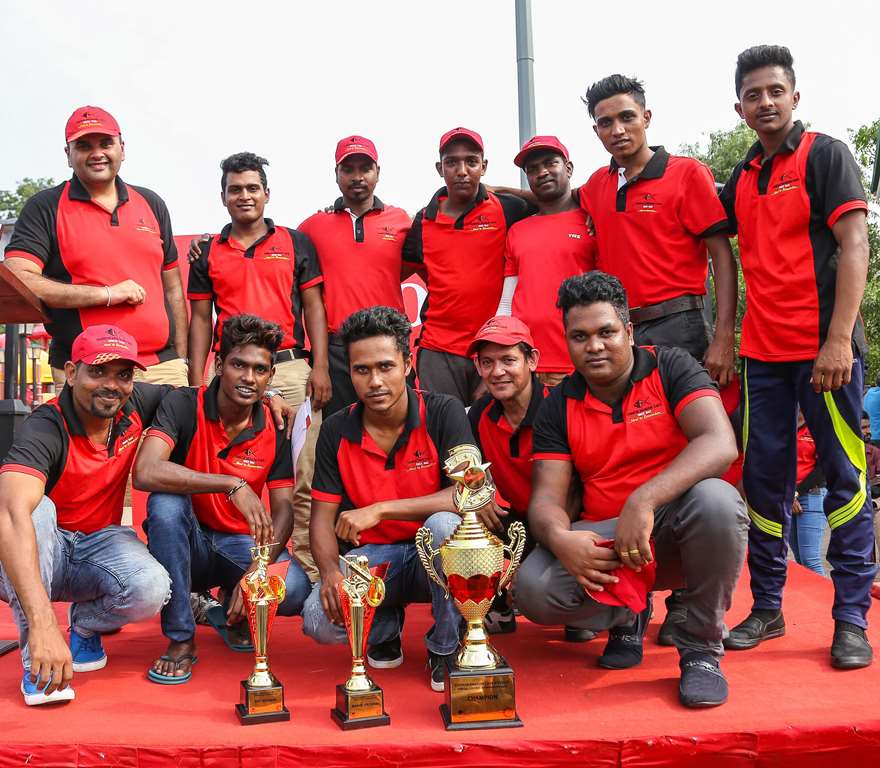 Chinese Dragon - Champions of the cricket match - Bambalapitiya branch