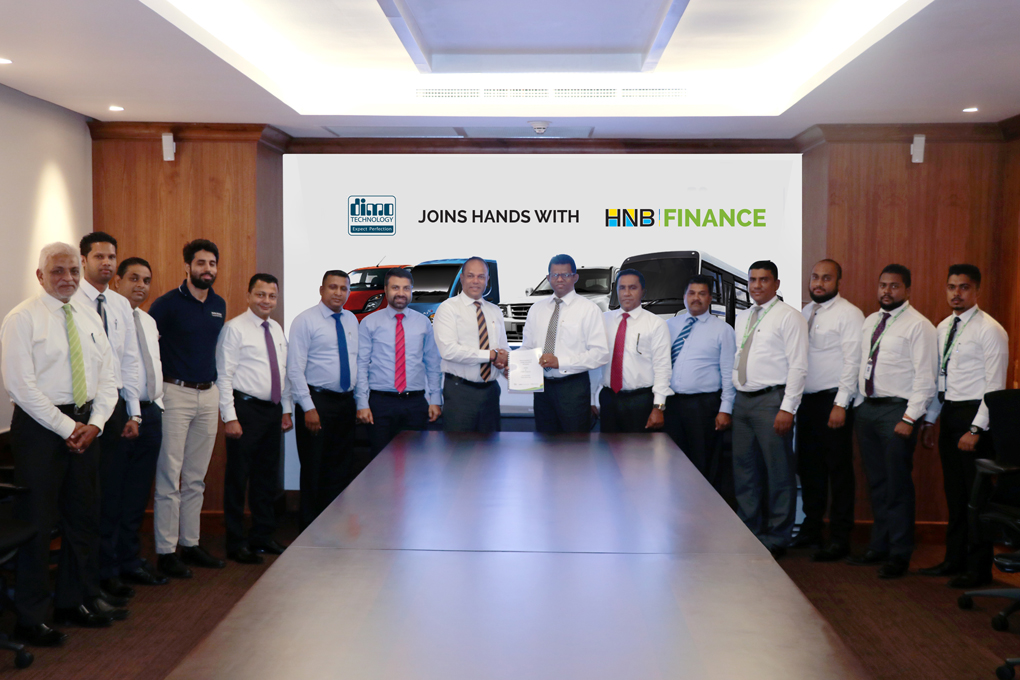 HNB Join hands with DIMO