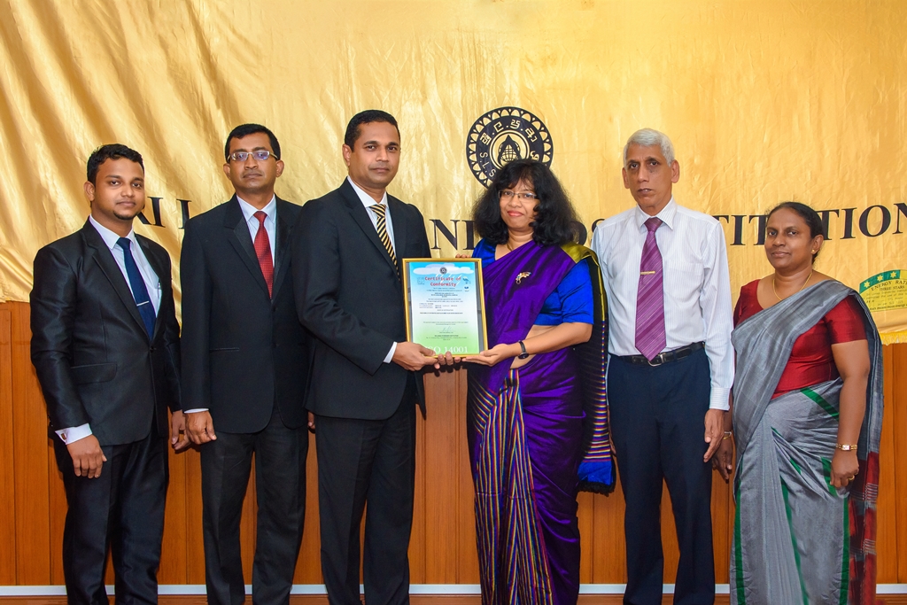 Royal Cashew -ISO 14001.2015 EMS Certificate Ceremony