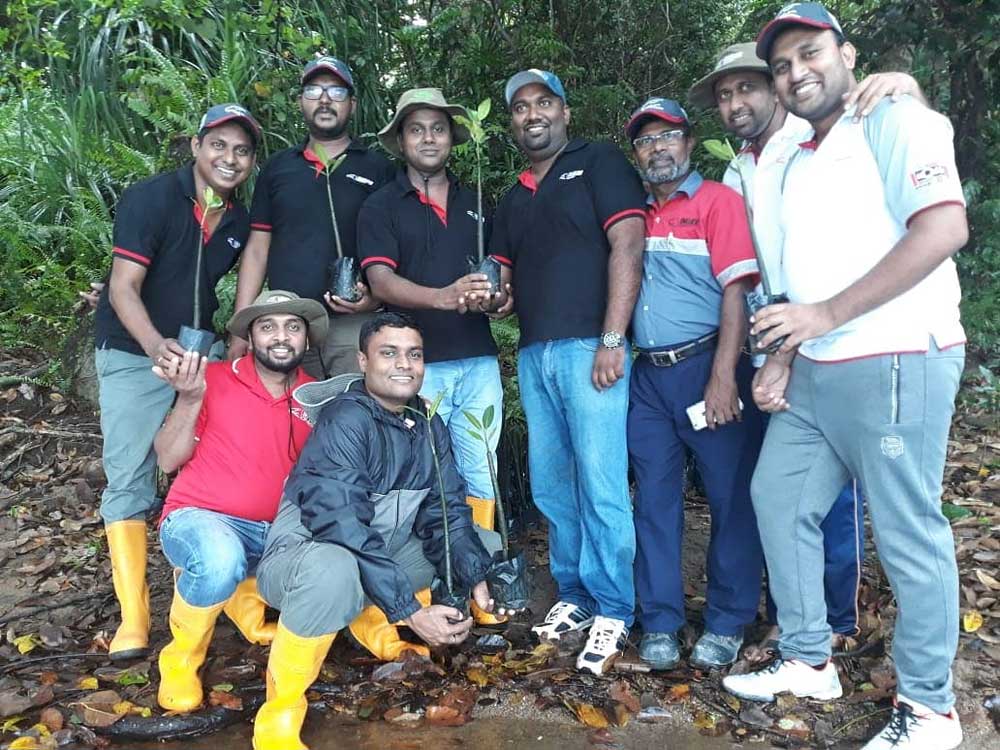 3)-Group-of-INSEE-Green-Club-Volunteers-while-planting-mangroves