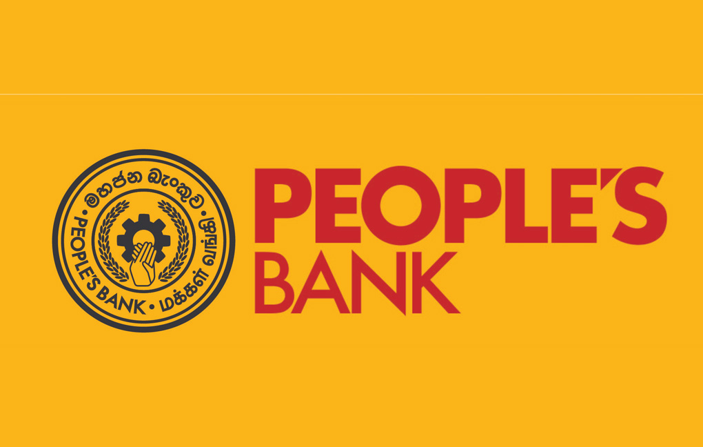 Peoples Bank of Sri Lanka. Bank people.