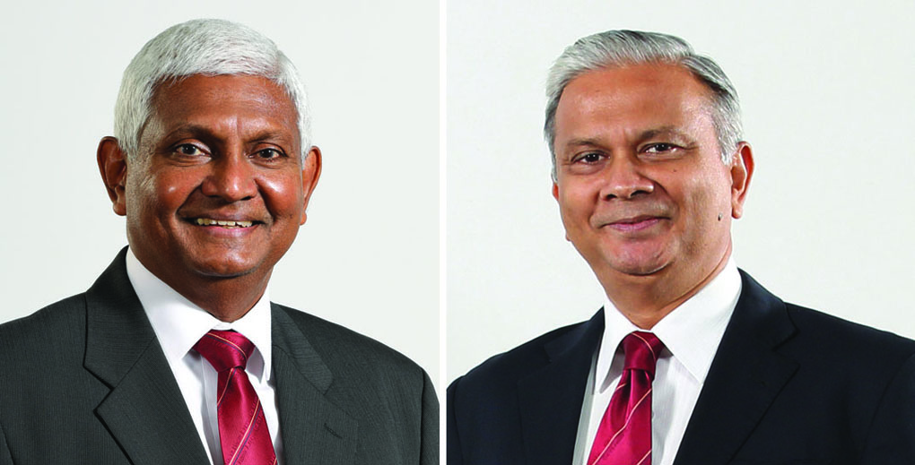 Chairman Mr R. Renganathan and Managing Director CEO Mr Thushara Ranasinghe - Composite