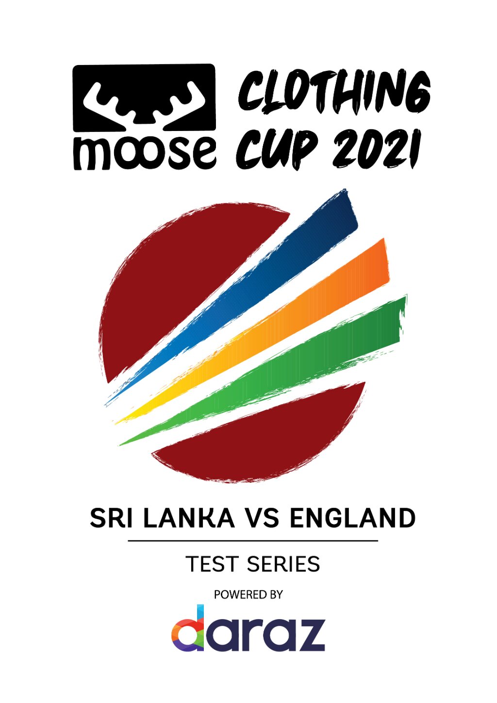 Sri Lanka v England 2021 cup logo with powered by-01