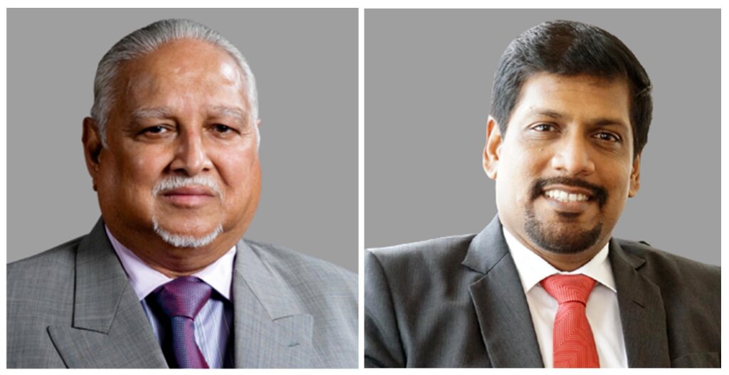 1- Harry Jayawardena and Dr Thiyagarajah Iraivan