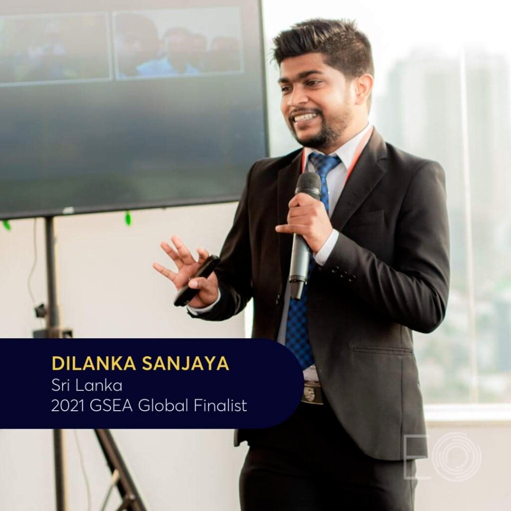 Dilanka Sanjaya - SL Rep at the Finals