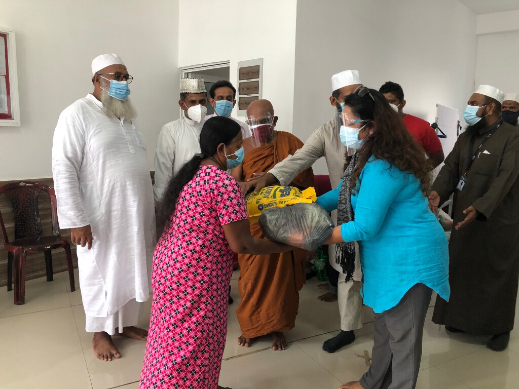 Distribution of Dry Rations to those affected (1)