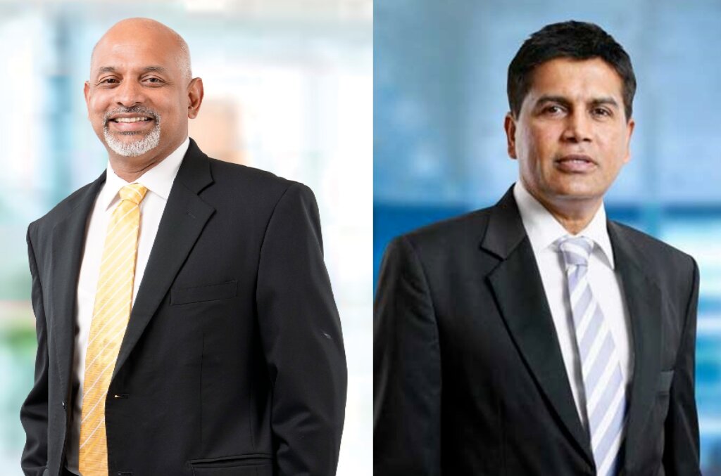 (L -R) Prakash Schaffter - Chairman, Janashakthi Life & Ravi Liyanage - CEO_Director, Janashakthi Insurance PLC (1)