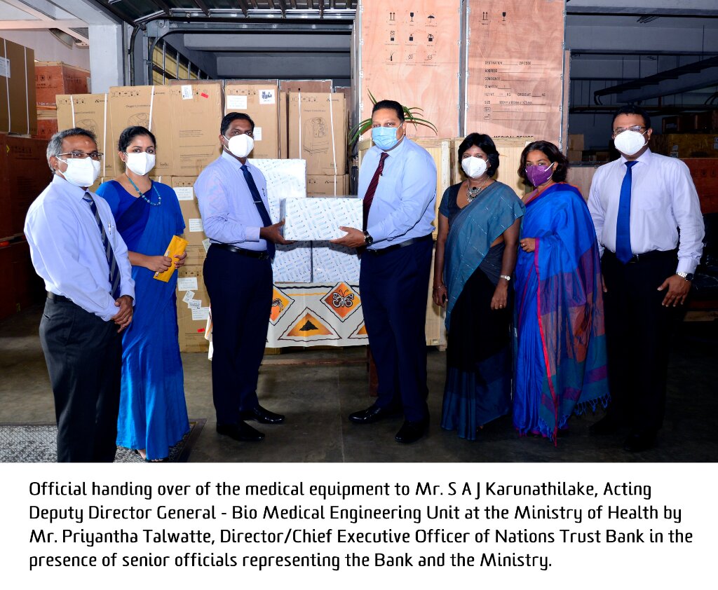 Nations Team Donate Medical Equipment Towards COVID Response_Image