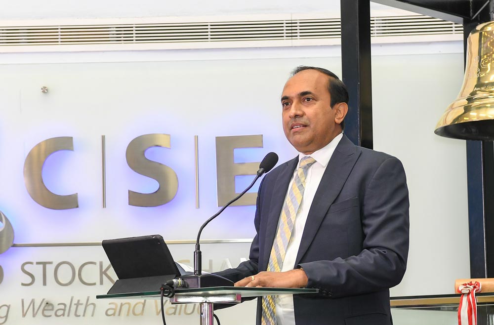 Chief Executive Officer of the CSE Mr. Rajeeva Bandaranaike