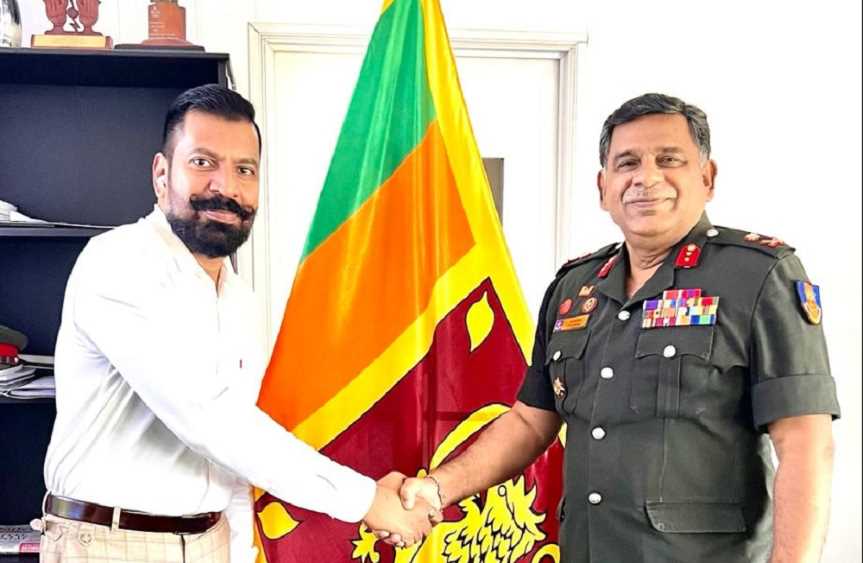 1- Dr Rushmi and Major General Sudantha (LBN Fill)