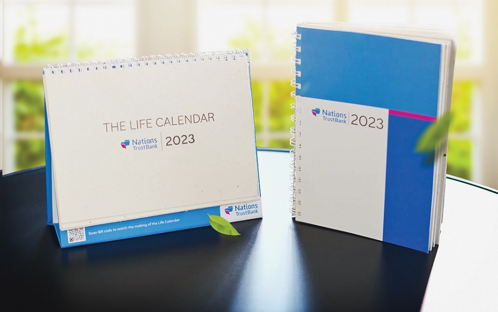 Nations Trust Bank’s Life Calendar and Notebook to give back life to nature