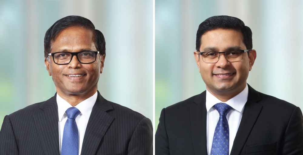 Commercial Bank Chairman Prof. Ananda Jayawardane & Managing Director and CEO Mr Sanath Manatunge - Composite (LBN)