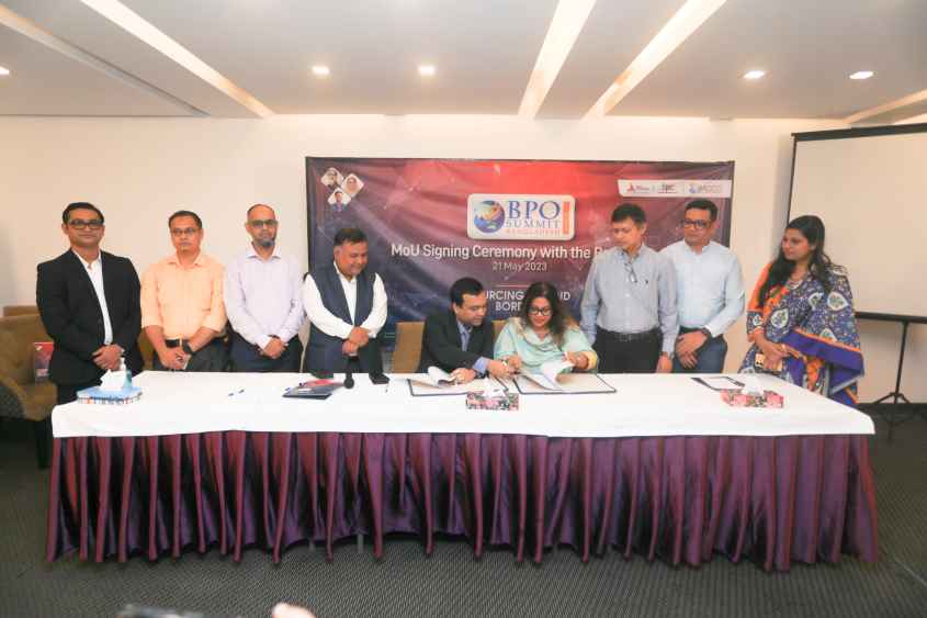 21 may 2023 on MoU Signing Ceremony BPO Summit (LBN)