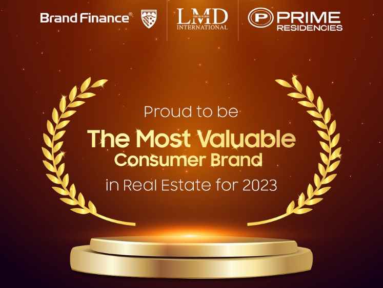 Prime Land Residencies shines again as one of Sri Lanka's 'Most Valuable Consumer Brands (LBN)