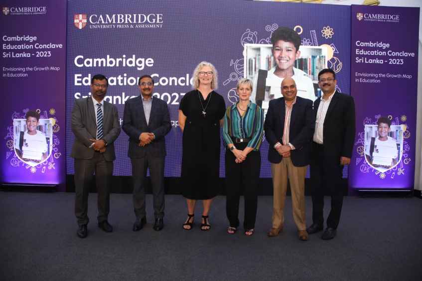 Cambridge Senior Leadership team at Cambridge Educstion Conclave Sri Lanka 2023 (LBN)