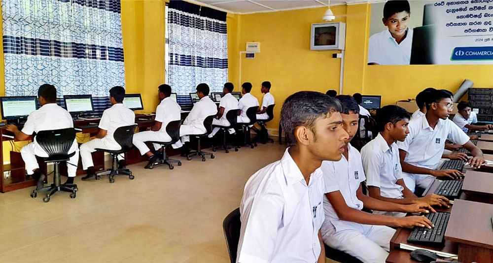 ComBank donates milestone 300th IT Lab to Nalanda Boys School Minuwangoda