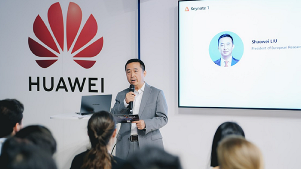 Liu Shaowei during the 2024 Tech Arena launch