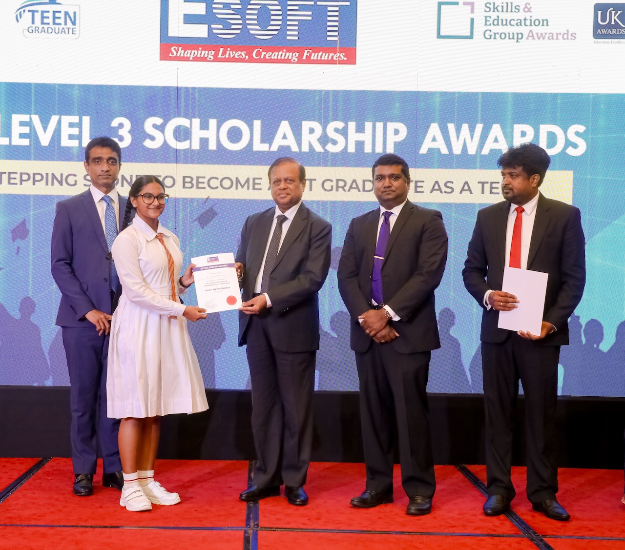 1- ESOFT scholarship to a student