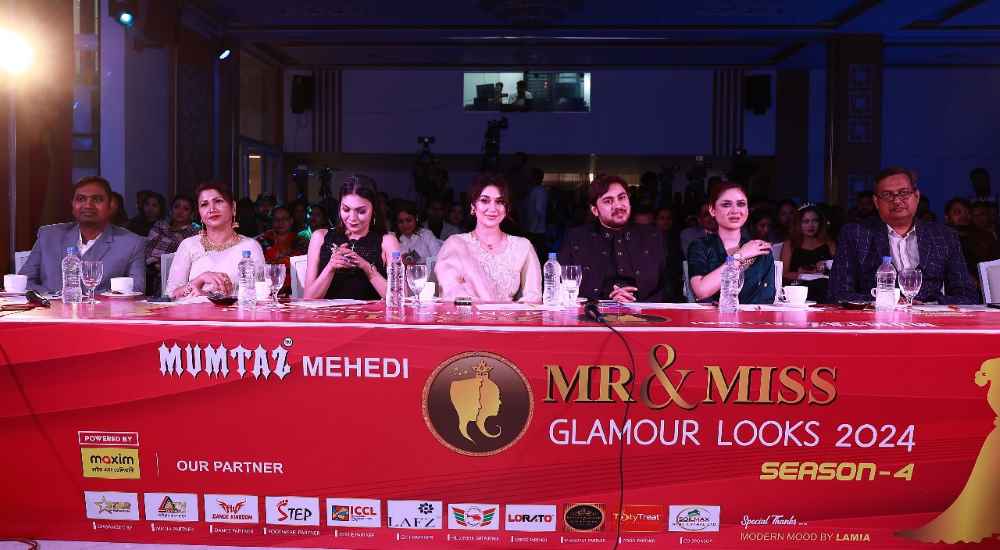 Reality show ‘Mr. and Miss Glamour Looks’ judge is Naznin Hasan Khan.