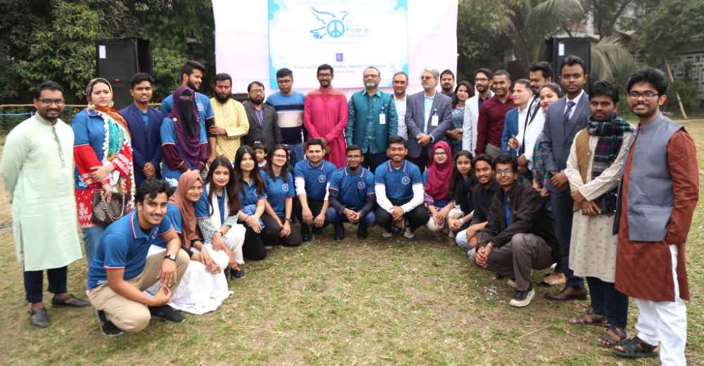 ‘1st National Peace Festival’ Celebrated at Dhaka University