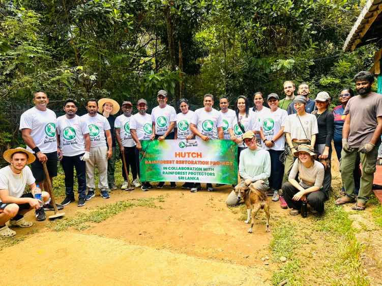 HUTCH Partners with Rainforest Protectors Sri Lanka to Launch Rainforest Restoration Project (LBN)