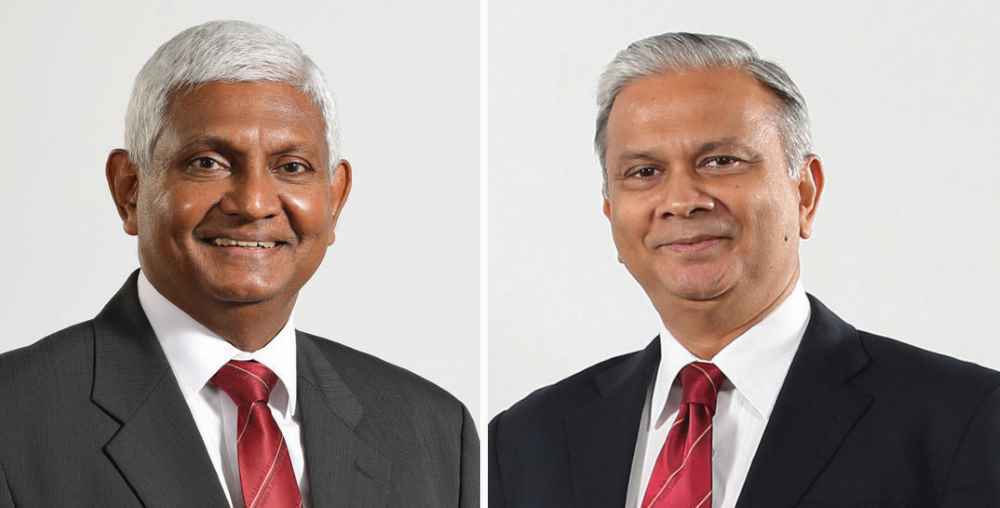 Executive Chairman Mr R. Renganathan and Managing Director CEO Mr Thushara Ranasinghe (LBN)